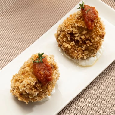 Gefüllte Lokma mit Rindfleisch