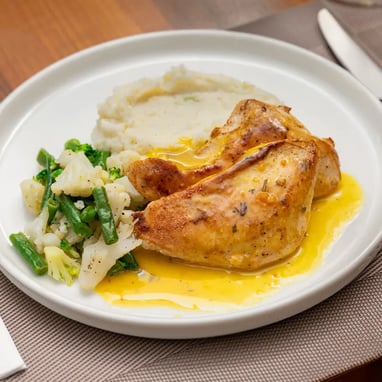 CHICKEN WITH CAFÉ DE PARIS SAUCE